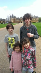 at Waddesdon Manor with kids