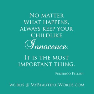 Federico Fellini - Childlike