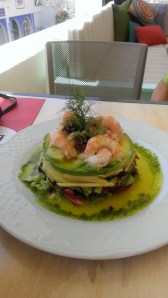 Langostine saland at La Pintoresca