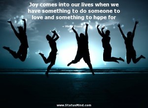 VF quote on happiness