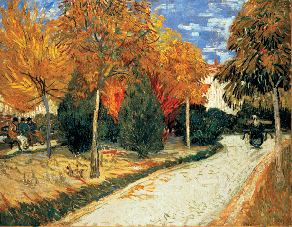 Autumn Garden - Van Gogh