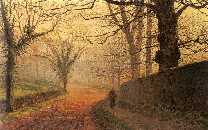 John Atkinson Grimshaw - november-afternoon-stapleton-park