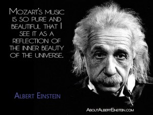 Einstein on Mozart