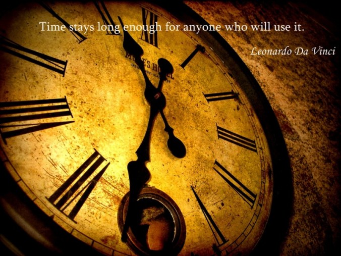 Leonardo Da Vinci on time