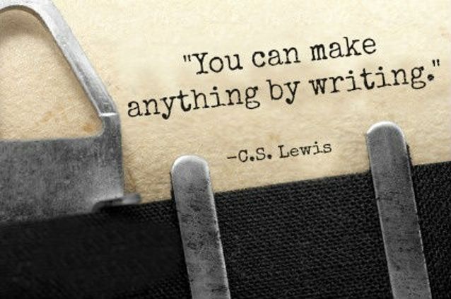 CS Lewis writing-quote