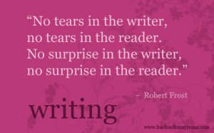 Robert Frost quote_writing