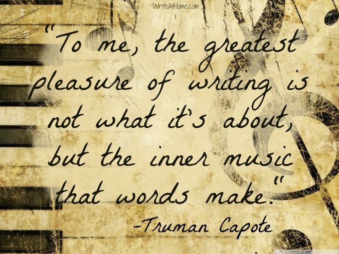 Truman Capote writing-quote