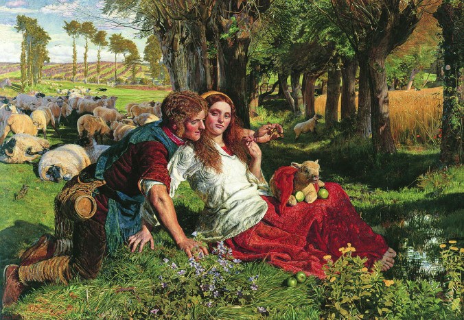 William_Holman_Hunt_The Hireling Shepherd