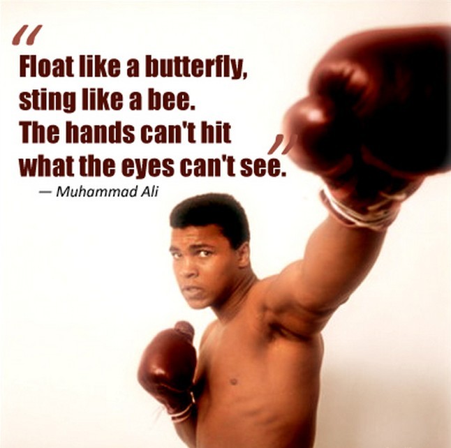 Muhummad Ali quote