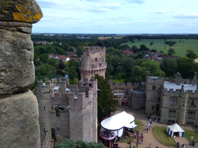 View of Cesar's Tower from Guy's Tower.