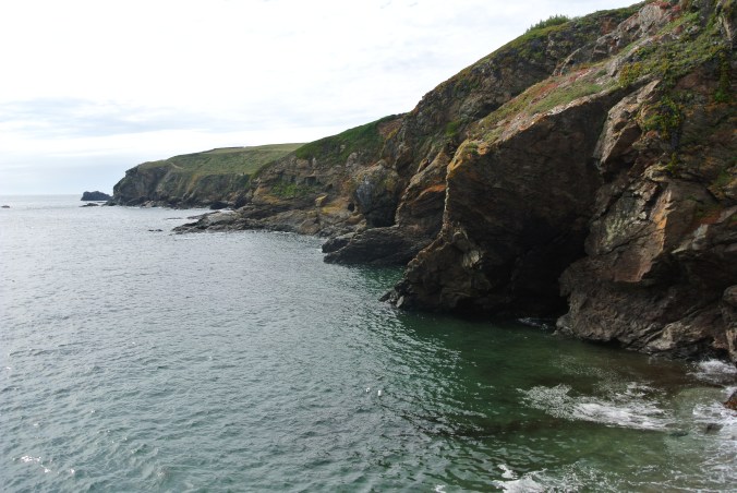 View from the old lifeboat station at Lizard Point.