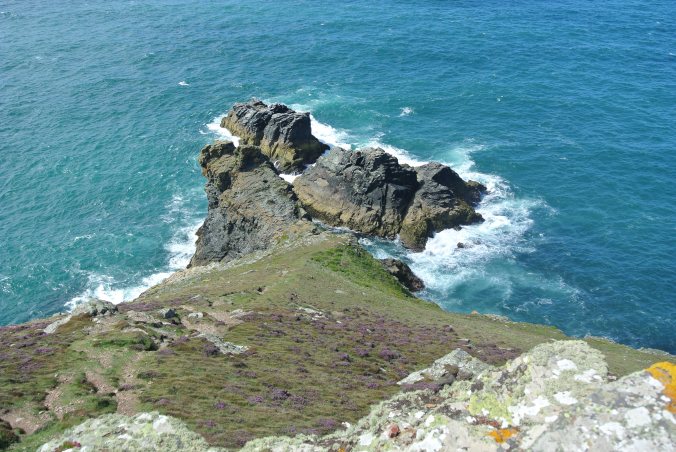 I tentatively climbed onto the stone ledge to take this shot!