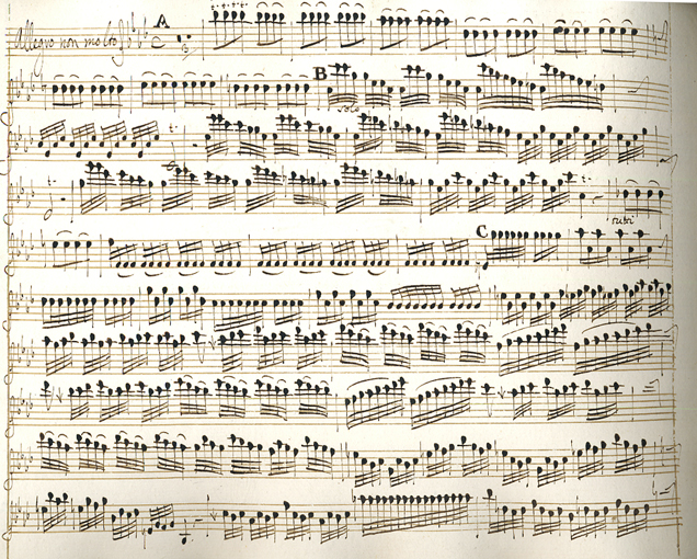 Vivaldi - manuscript Inverno