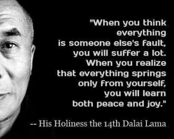 Dalai lama - suffering