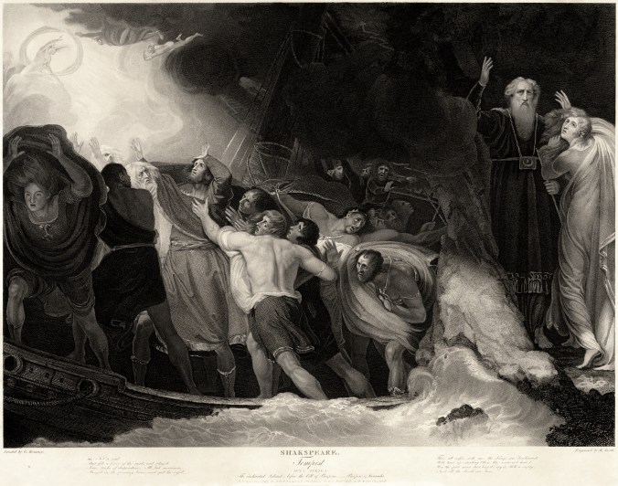 George Romney - William Shakespeare's The Tempest - Act 1, Scene 1