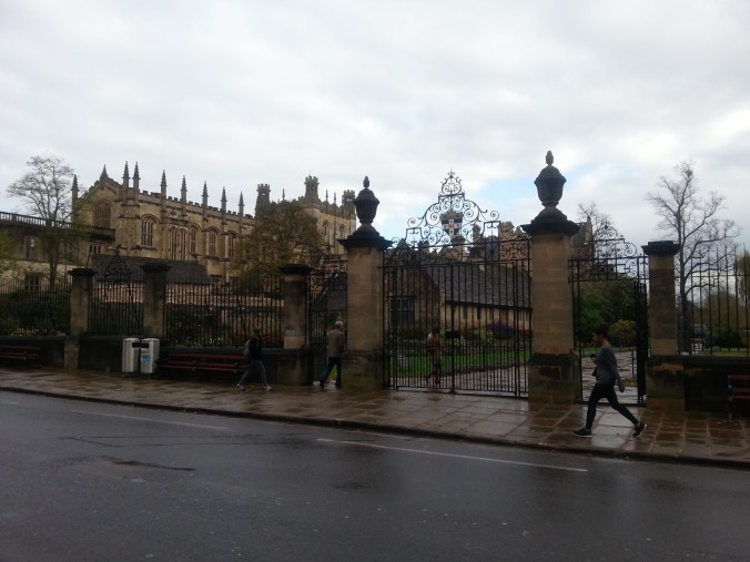 Passing Christ Church Cathedral en-route to the Crown Court
