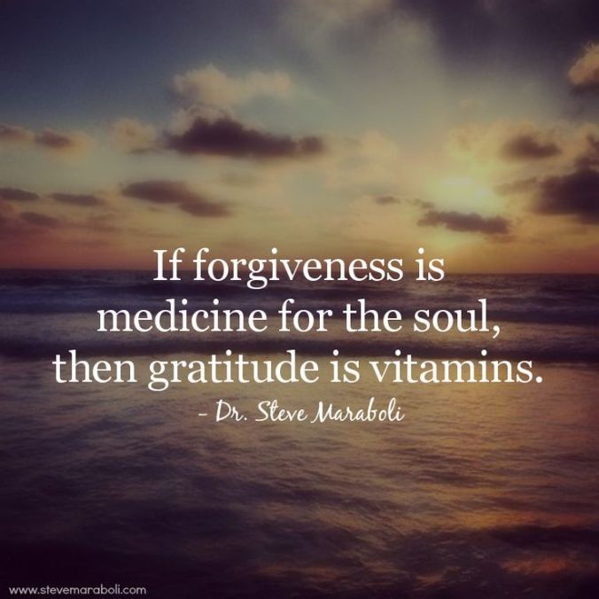 forgiveness - steve maraboli