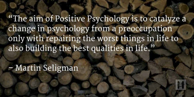 Martin Seligman - positive psychology
