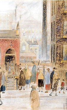 Shaun Greenhalgh's forgery of LS Lowrys - The Meeting House