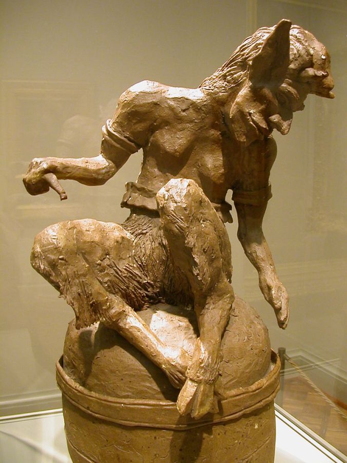 Shaun Greenhalgh's fake carving of Gauguin's Faun