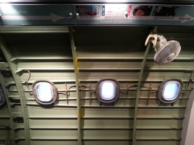 Concorde interior - cooling system