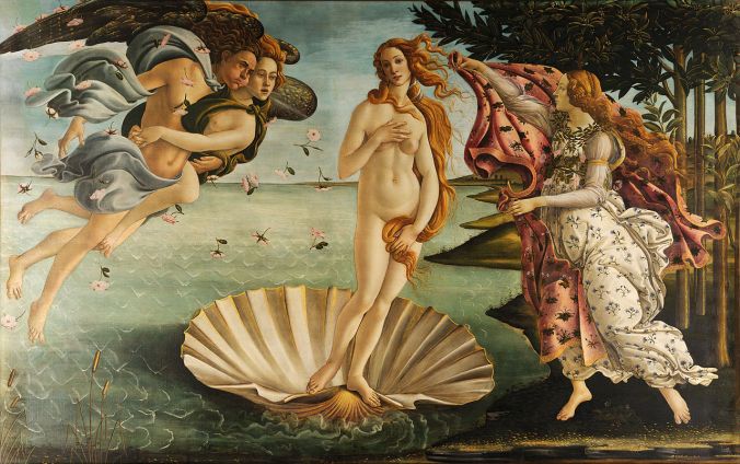 The Birth of Venus - Sandro Botticelli c. 1484-86