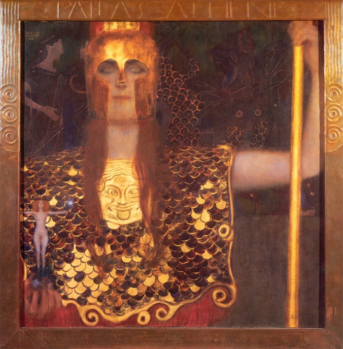 Athena - Gustav Klimt c. 1898