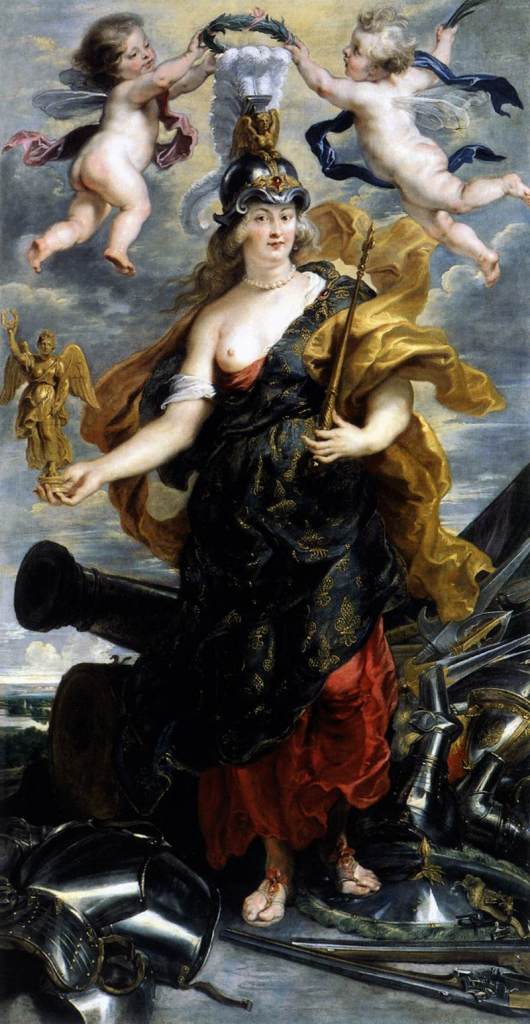 Marie de Medici as Bellona by Peter Paul Rubens c. 1625