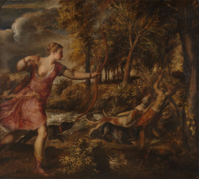 The Death of Acteon (Diana) - Titian c. 1559 - 1575