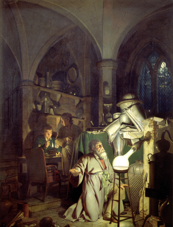 The Alchemist by Joseph Wright