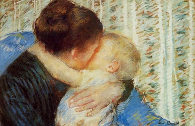 Mother and Child by mary Cassatt c. 1880