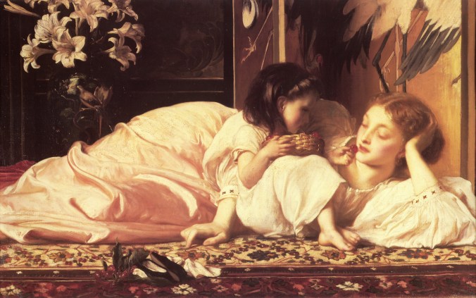 Mother and Child by Frederic Leighton