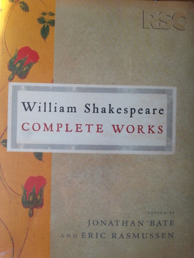 My treasured copy of the RSC Complete Works of William Shakespeare 