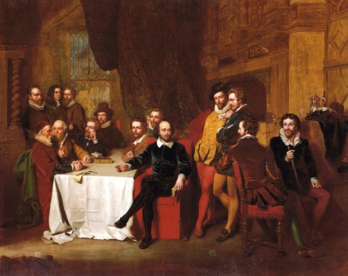 Shakespeare and his Contemporaries at The Mermaid Tavern by John Faed. 