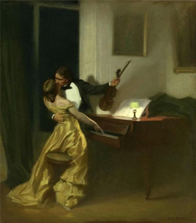 The Kreutzer Sonata by Xavier Prinet 