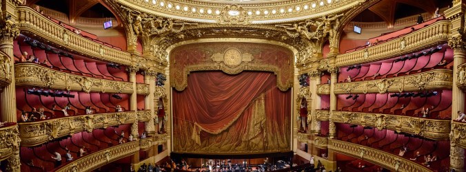 Opera - stage curtain