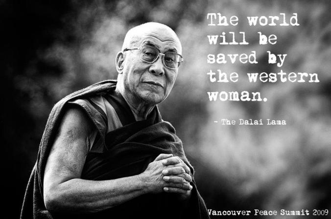 Femininity - dalai-lama