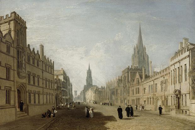 Oxford High Street by JMW Turner