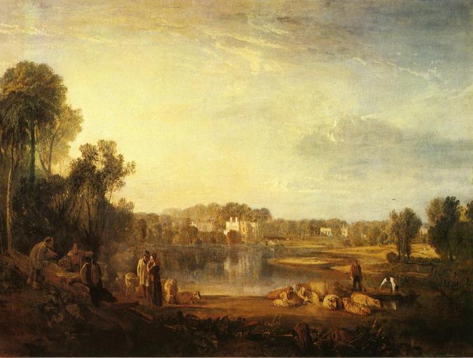 Pope's Villa at Twickenham by JMW Turner