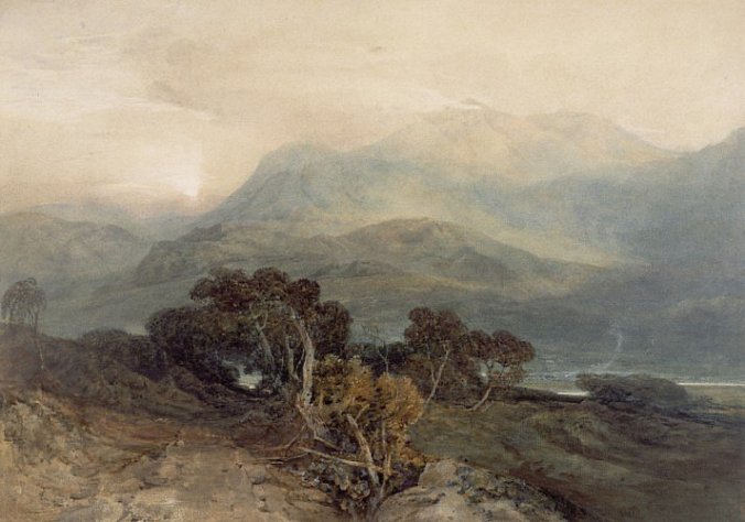 Scottish landscape by JMW Turner