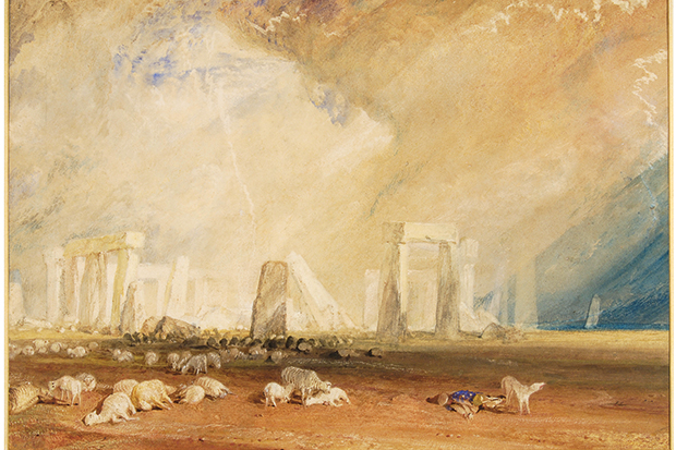 Stonehenge by JMW Turner c. 1827