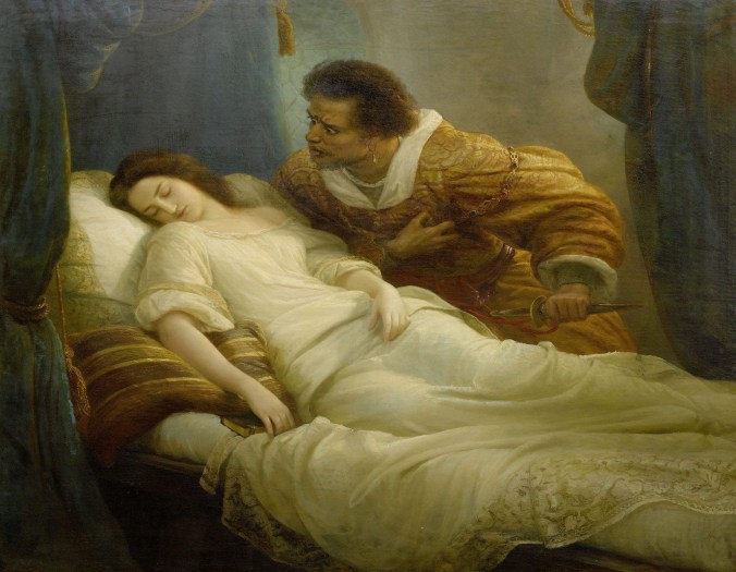 Othello and Desdemona by Christian Köhler