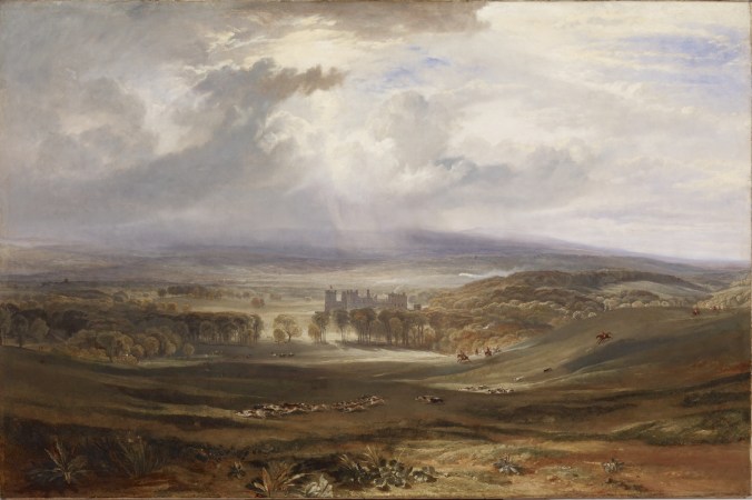 Raby Castle, the seat of the Earl of Darlington, by JMW Turner