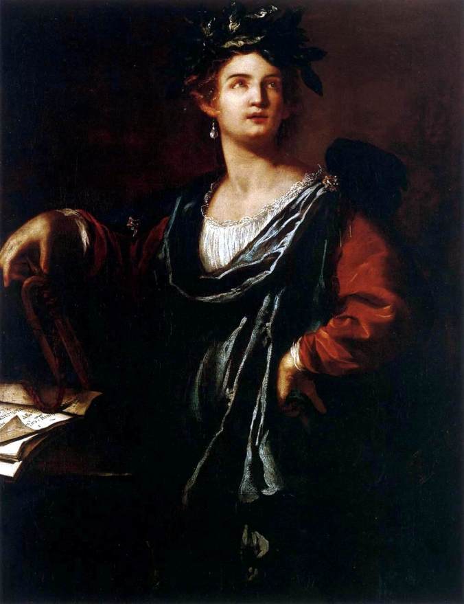 Clio the Muse of History c. 1632 by Artemisia Gentileschi 