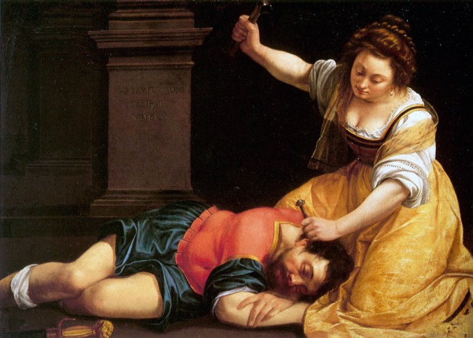 Jael and Sisera c. 1620 by Artemisia Gentileschi