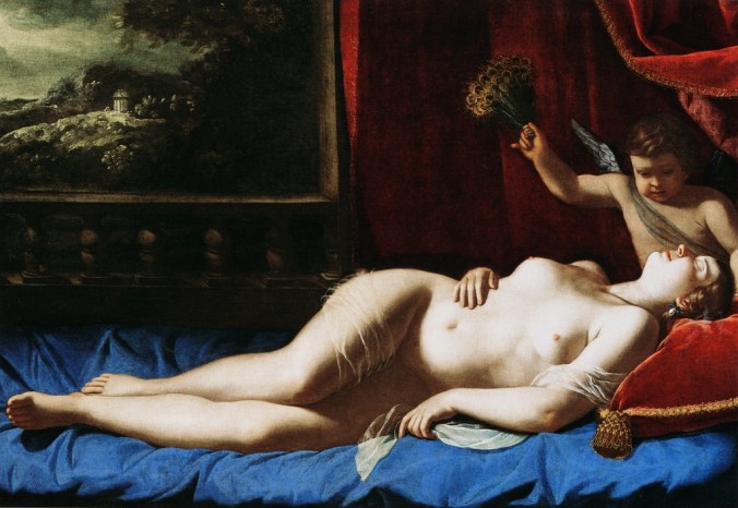 Sleeping Venus by Artemisia Gentileschi