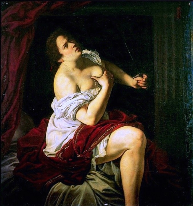 Lucretia c. 1620 -21 by Artemisia Gentileschi 