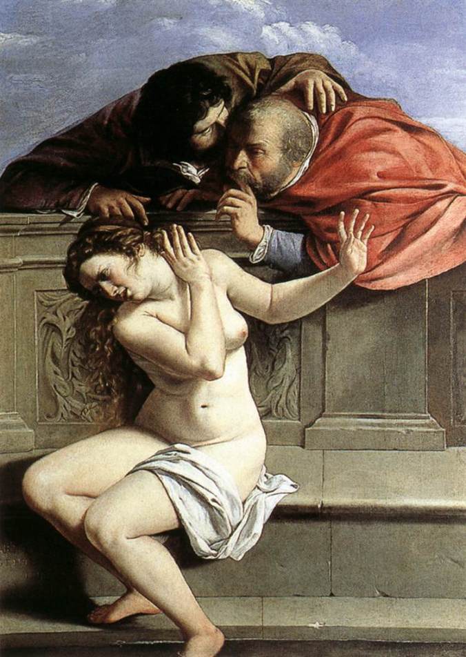 Artemisia_Gentileschi - Susanna_and_the_Elders_(1610)