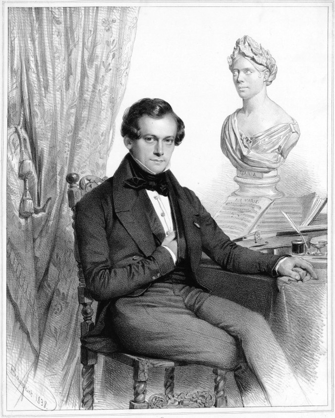 Charles-Auguste_de_Bériot_byCharles Baugniet circa 1838.