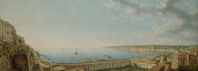 A View of the Bay of Naples by Giovanni Battista Lusieri